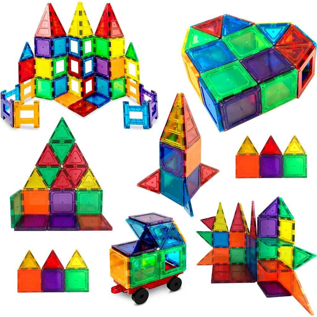 Magnetic Building Tiles for Kids