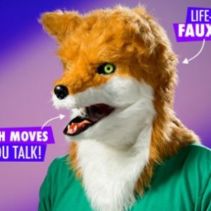 Creepy Animal Masks: They move when you talk!