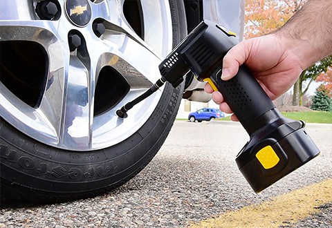 Cordless Automatic Stop Tire Inflator