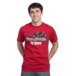Deadpool Is Love T-Shirt